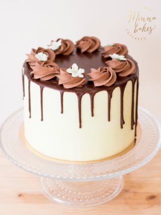 Suklaa-vanilja kakku