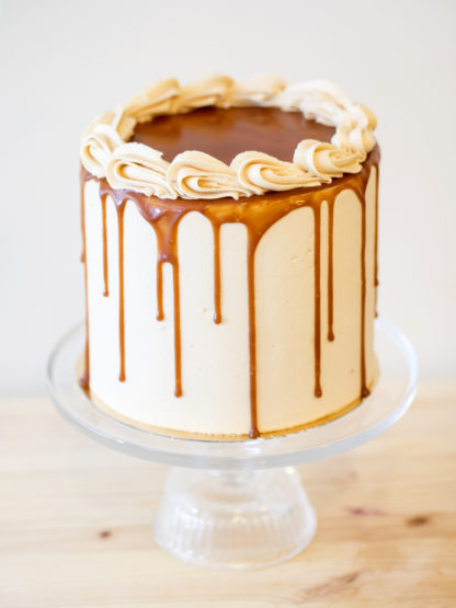 Vanilla Salted Caramel Cake