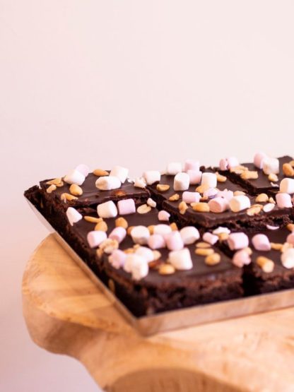 Rocky Road brownie