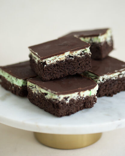 Minttusuklaa brownie