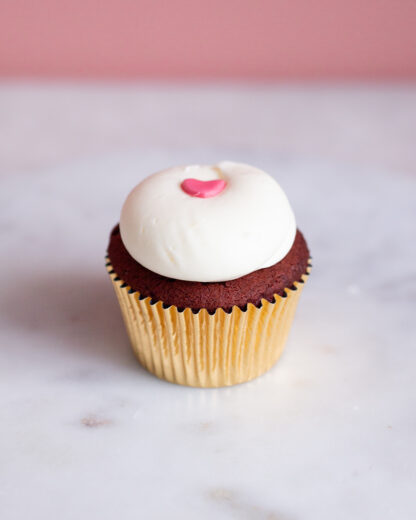 red velvet kuppikakku