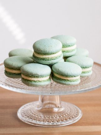 Valkosuklaa macaron