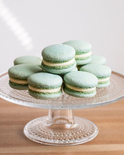 Valkosuklaa macaron