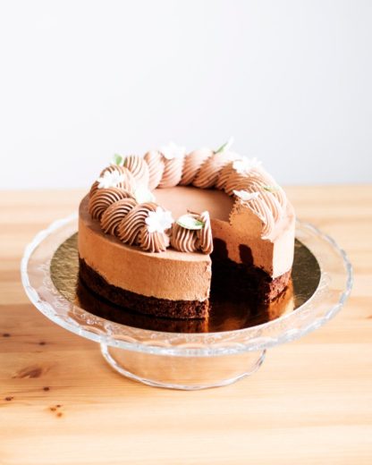 Suklaa-browniemoussekakku (vegaaninen) - Image 2