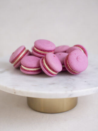 Vadelma macaron