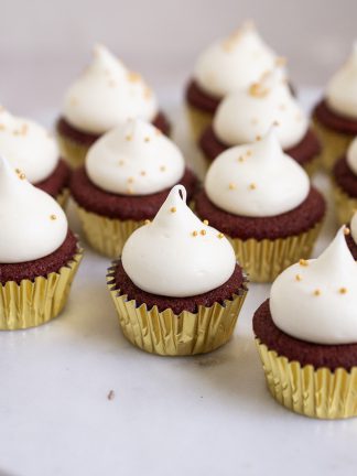 Red Velvet minikuppikakku