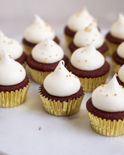Red Velvet minikuppikakku