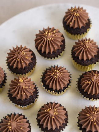 Suklaa minikuppikakku