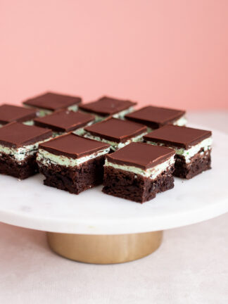 minttusuklaa mini brownie